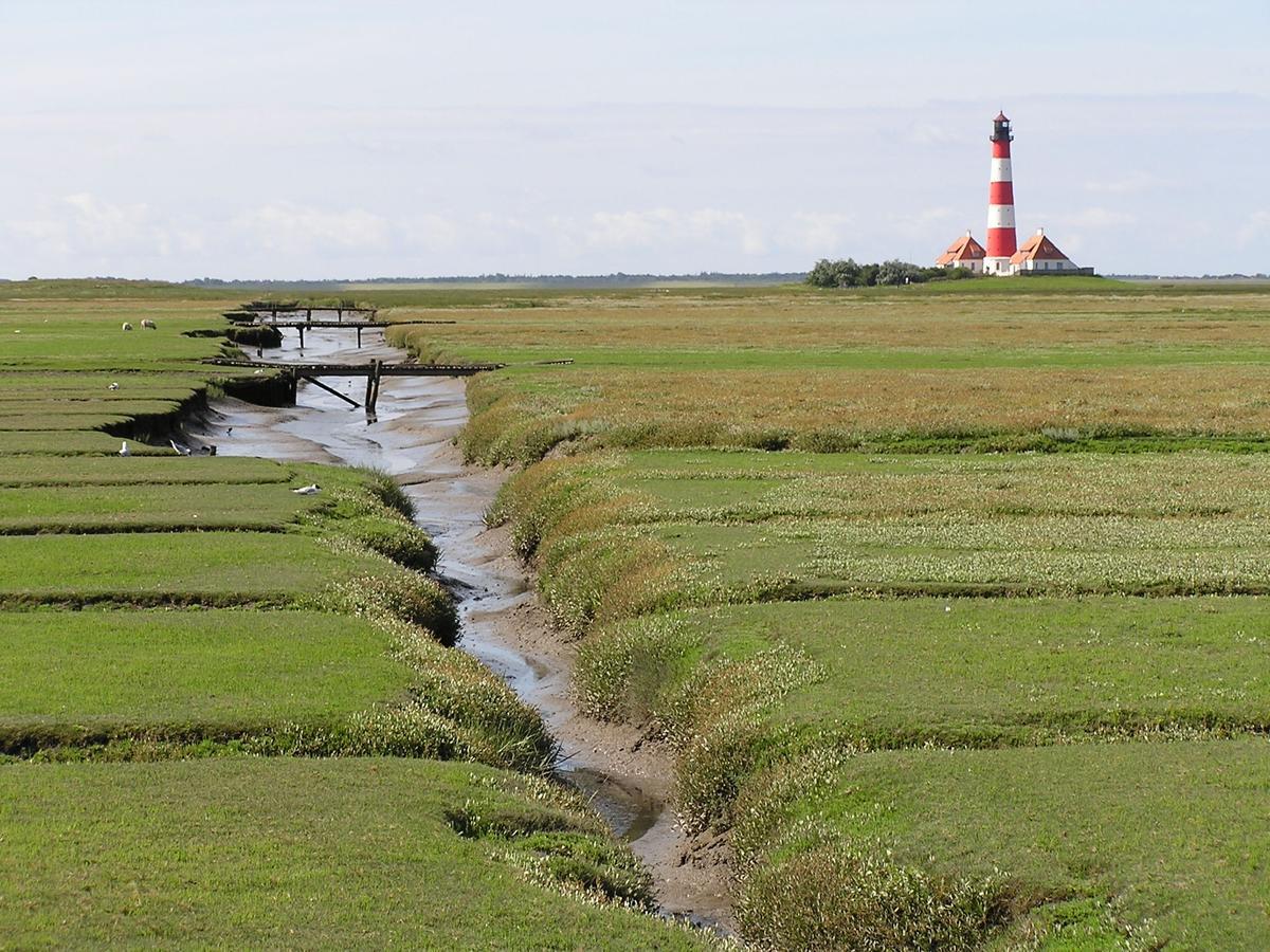 Alte Schule Westerhever Exteriör bild